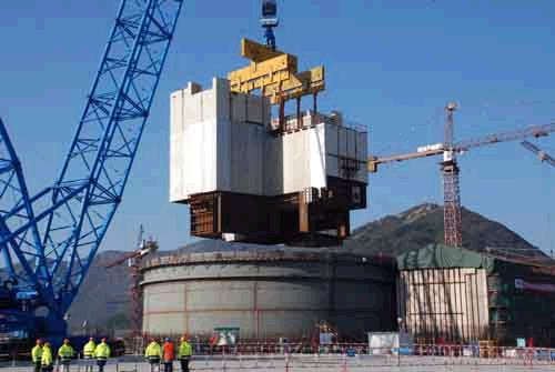 Một tổ máy điện hạt nhân Trung Quốc áp dụng công nghệ AP1000